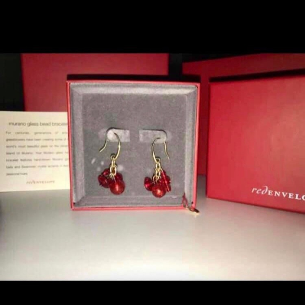 Red Earrings